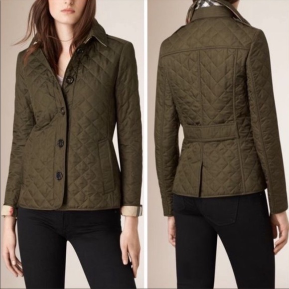 Burberry Jackets & Blazers - Burberry Brit Ashurst Diamond Quilted Jacket - XS